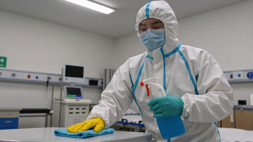 Дезинфекция в больницах: борьба с MRSA и госпитальными инфекциями